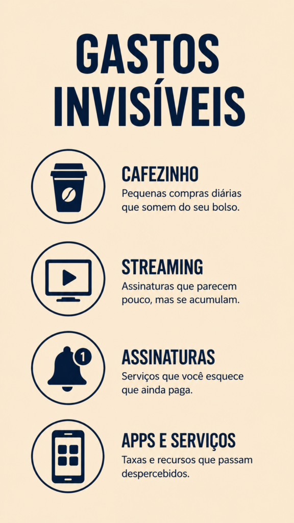 economizar dinheiro, balde furado, vazamento financeiro, gastos invisíveis, orçamento doméstico